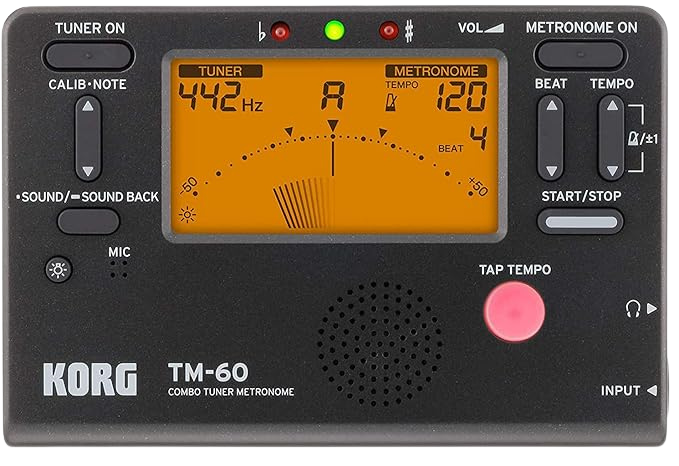 Korg TM60BK Tuner Metronome